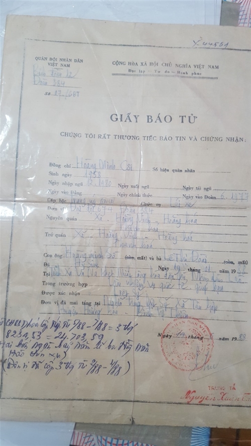 Tìm mộ LS Hoàng Minh Côi 1