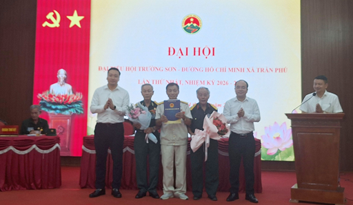 Đại hội đại biểu Hội Trường Sơn xã Trần Phú lần I, nhiệm kỳ 2026-2031.