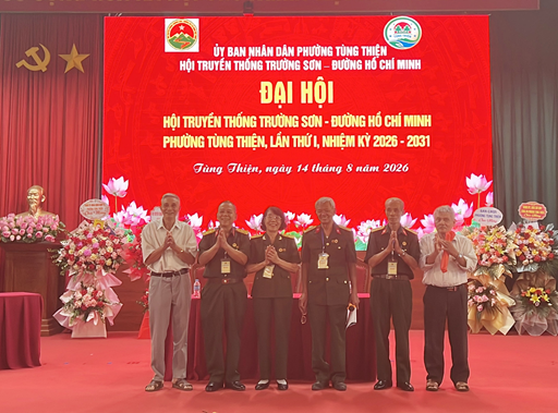 Hội Trường Sơn phường Tùng Thiện Đại hội lần thứ nhất, nhiệm kỳ 2026-2031.