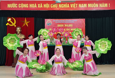 Văn nghệ CM Hội nghị Tổng kết năm 2026 Hội Trường Sơn phường Nghĩa Đô.