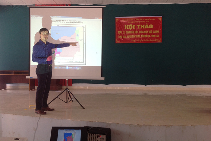 INVENMARK IP Law Firm cooperated with Department of Rural Development, Vung Tau province held a number of workshops, making suggestion for certification mark