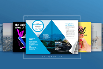 E - brochure