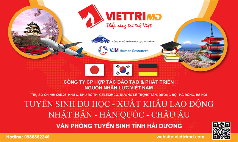 Tư vấn du học Nhật Bản uy tín tại Hải Dương - Việt Trí MD
