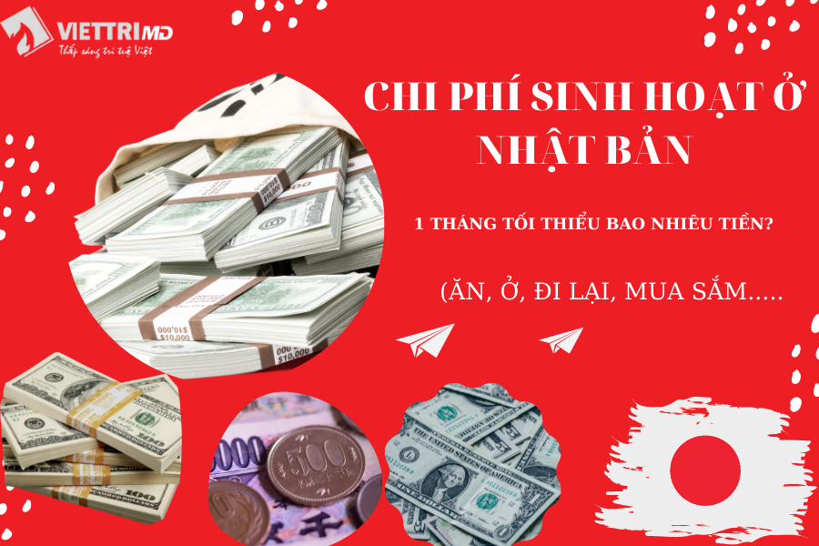 Chi phí sinh hoạt tối thiểu ở Nhật Bản 1 tháng