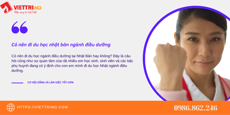 Có nên đi du học Nhật ngành điều dưỡng