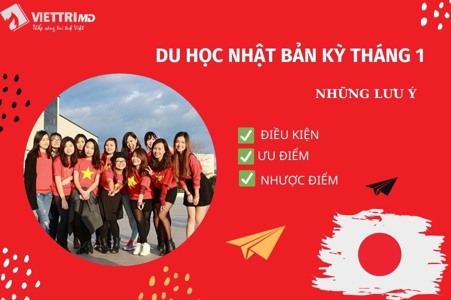 Du học Nhật Bản kỳ học tháng 1