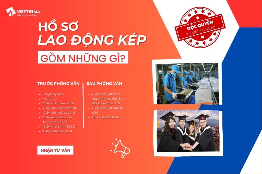 Hồ sơ đi lao động kép Nhật Bản