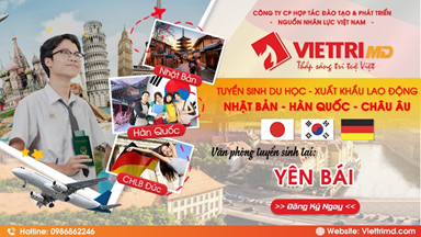 Tư vấn du học Nhật Bản uy tín tại Yên Bái - Việt Trí MD