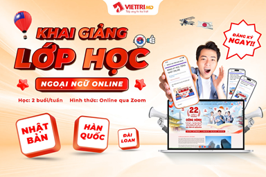 Khai Giảng Khóa Học Ngoại Ngữ Online – Bước Đệm Vững Chắc Cho Hành Trình Du Học Nhật – Hàn – Đài