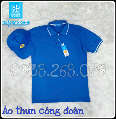 ÁO THUN CÔNG ĐOÀN XANH BIỂN